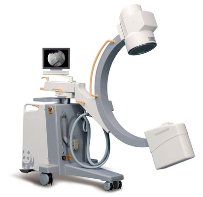 Hospital portátil YJ-3310A del C-brazo de la fluoroscopia de Digitaces de la máquina de radiografía con el C-brazo del generador del HF y del alto voltaje